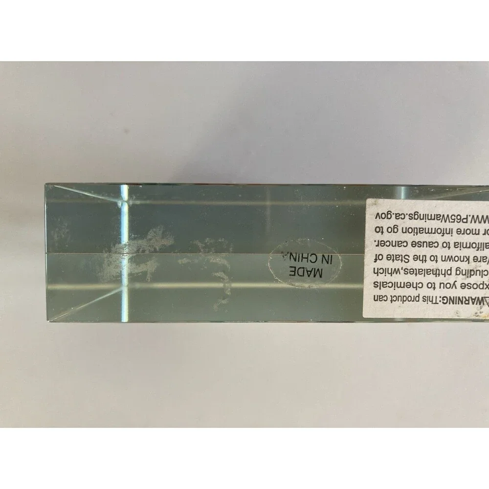 Paperweight “Take A Deep Breath” Good Condition Multi Color 4x4x1